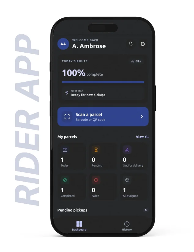 Delivery App (White-Label) screenshot